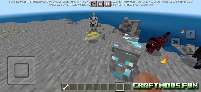 Download Free Wolves overhaul Mod Minecraft PE 1.20 for Mobile