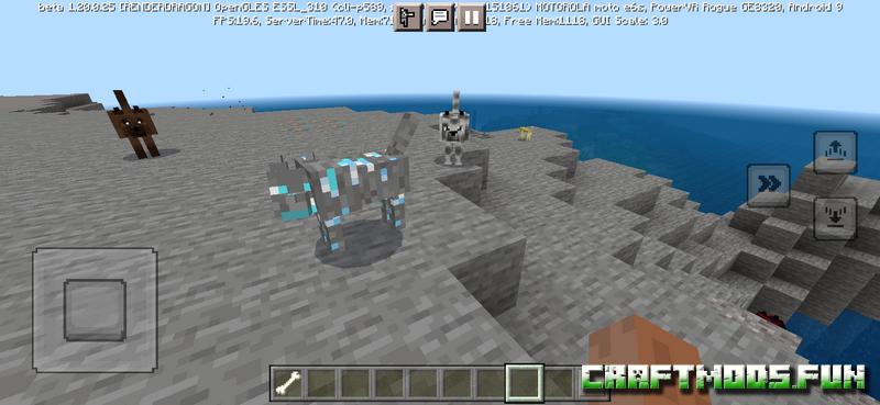 Download Free Wolves overhaul Mod Minecraft PE 1.20 for Android