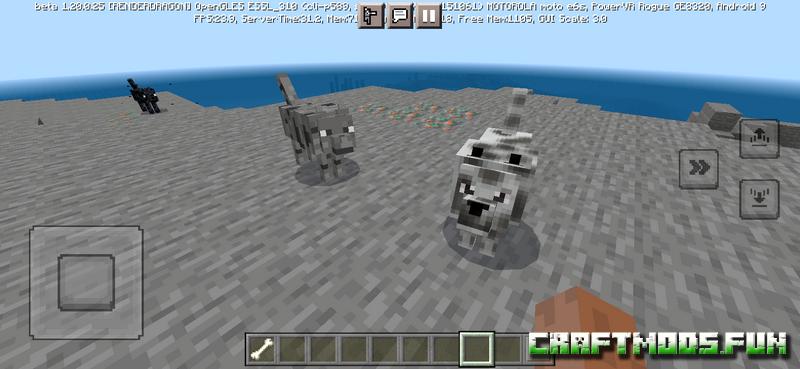 Download Free Wolves overhaul Mod Minecraft PE 1.20 for Windows