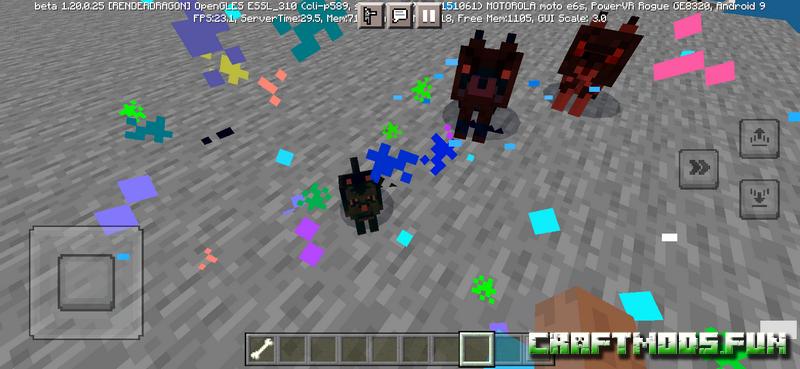 Download Free Wolves overhaul Mod Minecraft PE 1.20 for Android