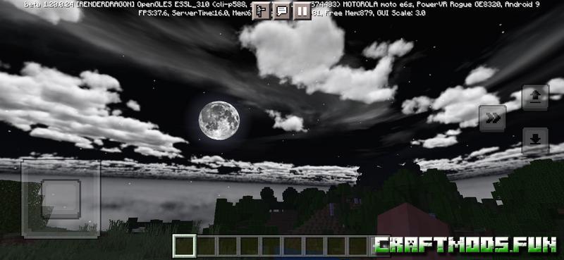 Parralx Shaders pack Mod Minecraft PE 1.20, 1.19.83 for iOS, Android