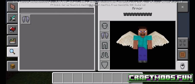 Texture Pack Elytra Minecraft PE 1.20 for Android, iOS, Win 10