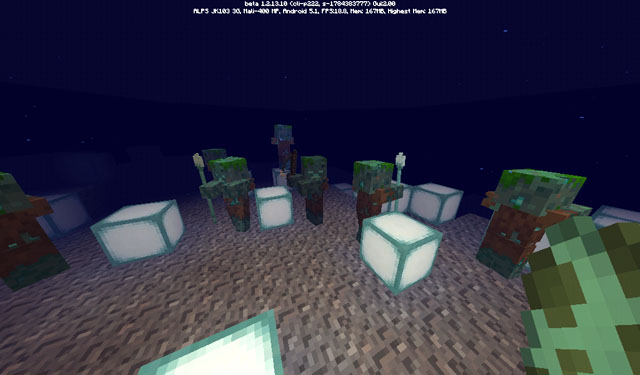 Minecraft PE 1.2.13.10 beta version for Android