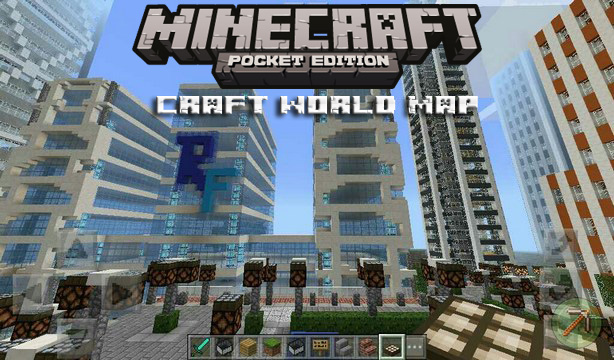 Craft World Map for Minecraft PE 1.2.x