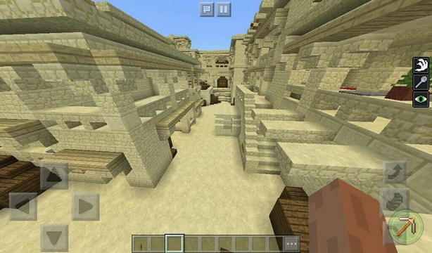 Counter Strike: De Dust Map for Minecraft PE