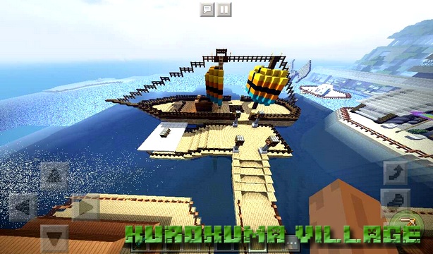 Kurokuma Village Map on Minecraft PE, Windows 10