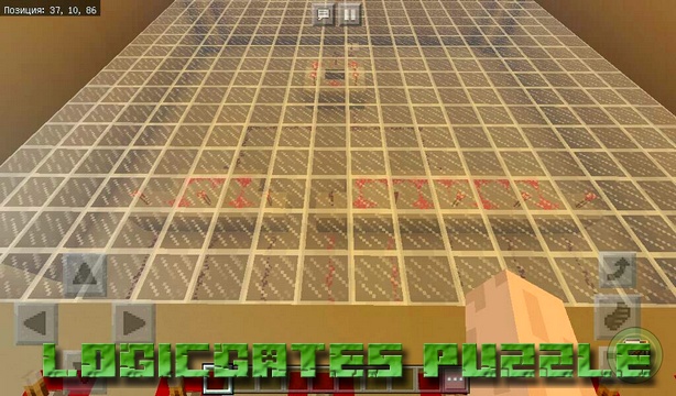 Map Logicgates Puzzle on Minecraft PE, Windows 10