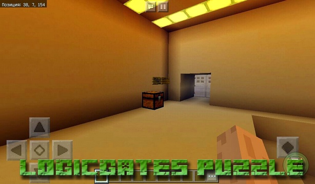 Map Logicgates Puzzle on Minecraft PE, Windows 10