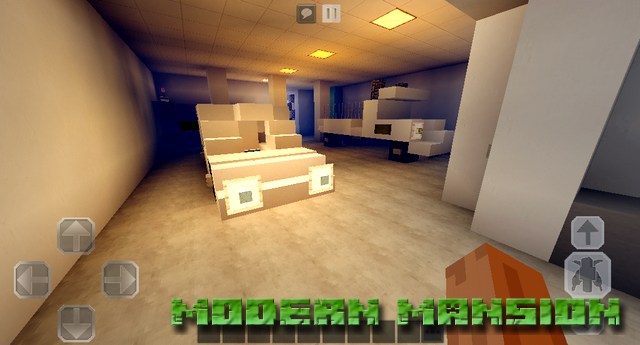 Modern Mansion Map on Minecraft PE, Windows 10