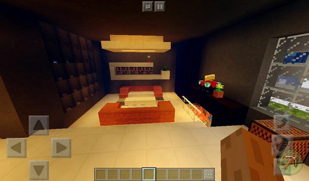 Map for Minecraft PE 1.2.10 / Modern mansion