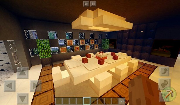 Map for Minecraft PE 1.2.10 / Modern mansion