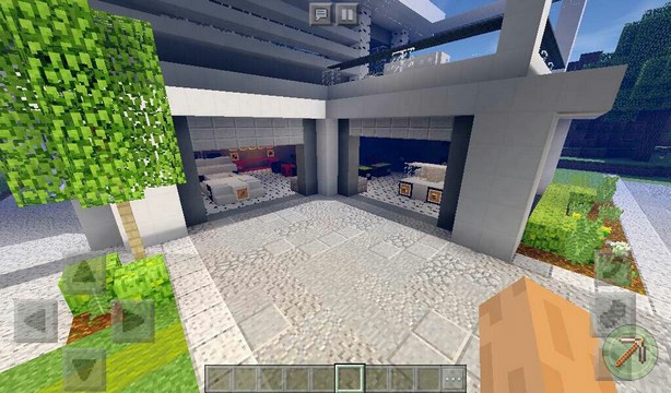 Map for Minecraft PE 1.2.10 / Modern mansion