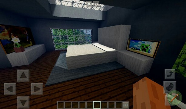 Map for Minecraft PE 1.2.10 / Modern mansion