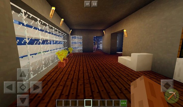 Map for Minecraft PE 1.2.10 / Modern mansion