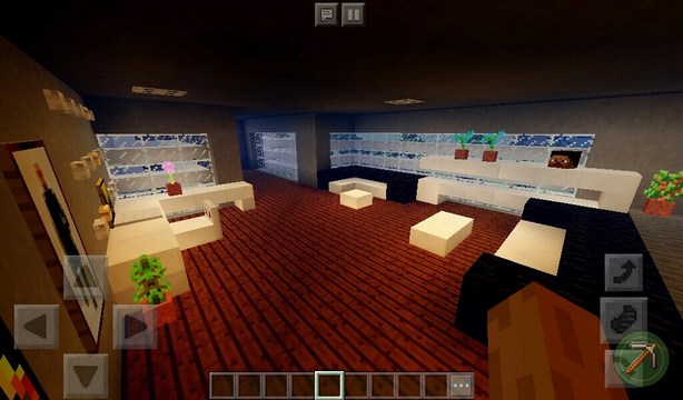 Map for Minecraft PE 1.2.10 / Modern mansion