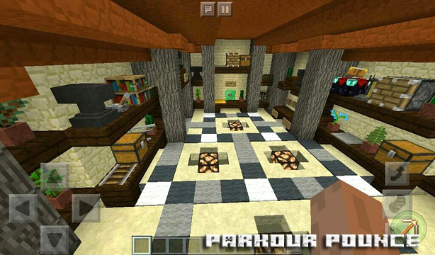 Download parkour map for Minecraft PE | Parkour pounce