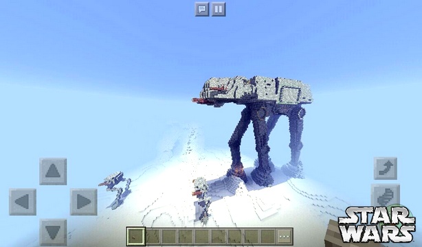 Star Wars Map on Minecraft PE, Windows 10