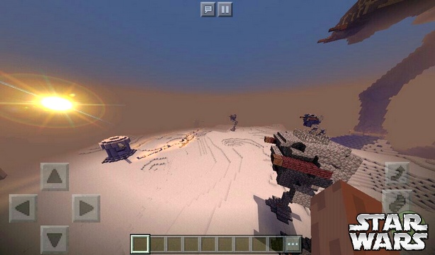 Star Wars Map on Minecraft PE, Windows 10