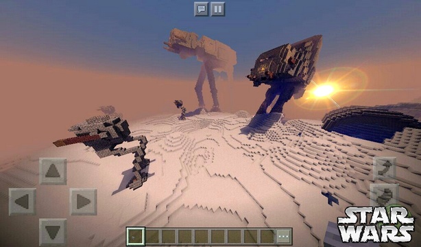 Star Wars Map on Minecraft PE, Windows 10