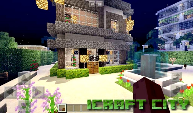 ICraft City Map on Minecraft PE 1.2.13, 1.2.10, Windows 10