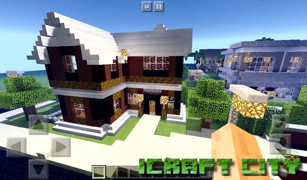 ICraft City Map on Minecraft PE 1.2.13, 1.2.10, Windows 10
