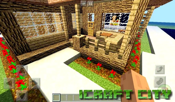 ICraft City Map on Minecraft PE 1.2.13, 1.2.10, Windows 10