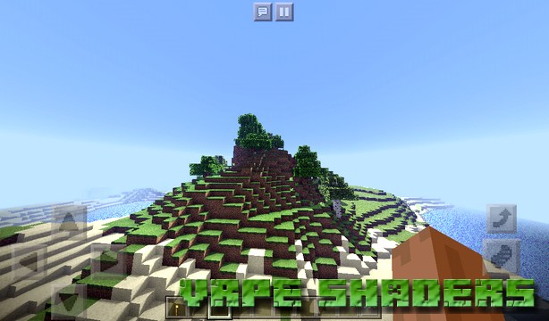 VRPE shaders on Minecraft PE 1.2.13.10, 1.2.10, Windows 10