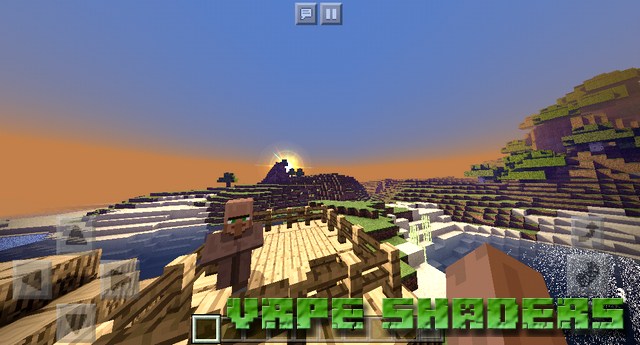 VRPE shaders on Minecraft PE 1.2.13.10, 1.2.10, Windows 10