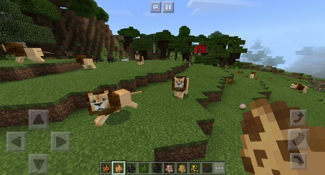 Animal World mod for Minecraft PE 1.2.10