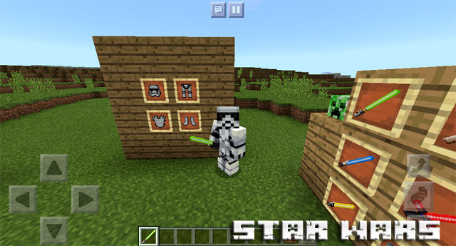 Weapon mod for Minecraft PE 1.2.10, Windows 10