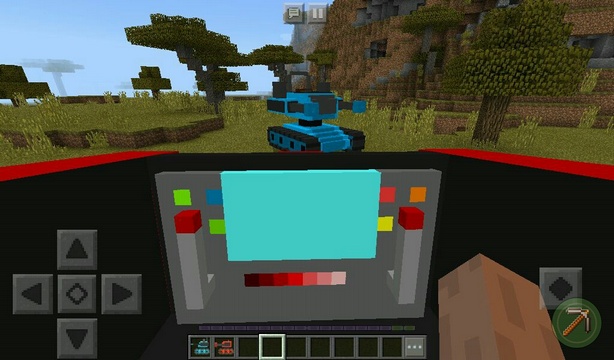 Tank mod for Minecraft PE 1.2.10 / Windows 10