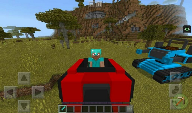 Tank mod for Minecraft PE 1.2.10 / Windows 10