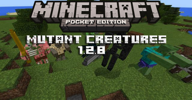 Мод Mutant Creatures для Minecraft PE 1.2.8