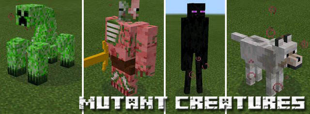 Мод Mutant Creatures для Minecraft PE 1.2.8