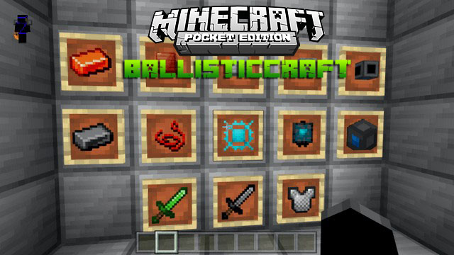 Mod Ballisticcraft for MCPE 1.16 on Android