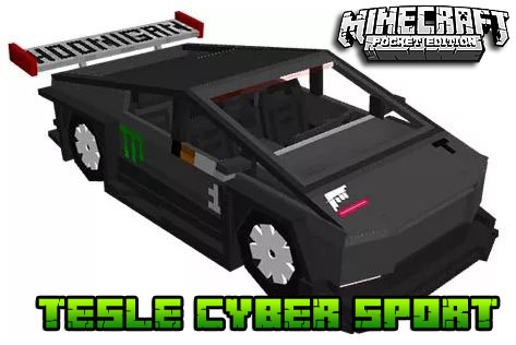 Download addon Tesle Car for MCPE 1.16 on Android