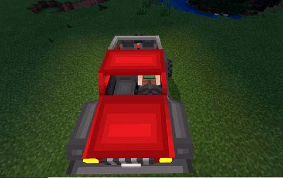 Mod Jeep Car for MCPE 1.16 on Android