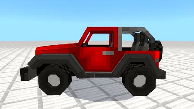 Mod Jeep Car for MCPE 1.16 on Android