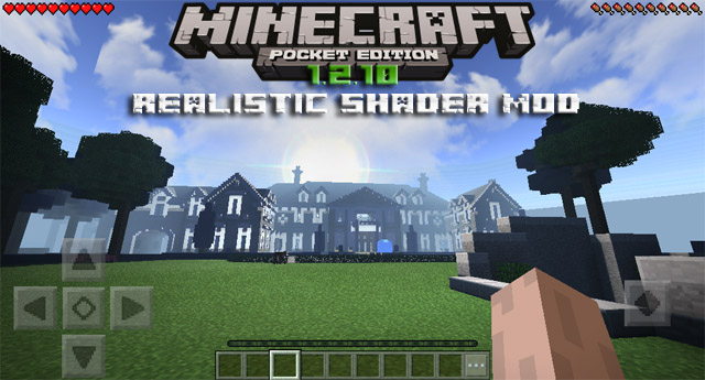 Realistic Shaders / Mod SDGPE for Minecraft PE 1.2.10