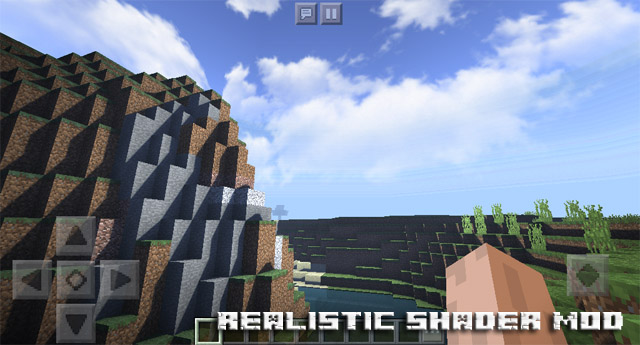 Realistic Shaders / Mod SDGPE for Minecraft PE 1.2.10