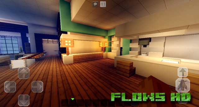 Textures Flows HD Modern on Minecraft PE 1.2.10, Windows 10