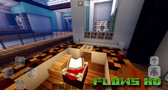 Textures Flows HD Modern on Minecraft PE 1.2.10, Windows 10