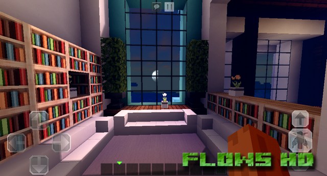 Textures Flows HD Modern on Minecraft PE 1.2.10, Windows 10