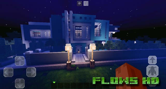Textures Flows HD Modern on Minecraft PE 1.2.10, Windows 10