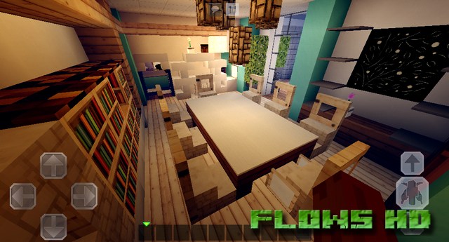 Textures Flows HD Modern on Minecraft PE 1.2.10, Windows 10