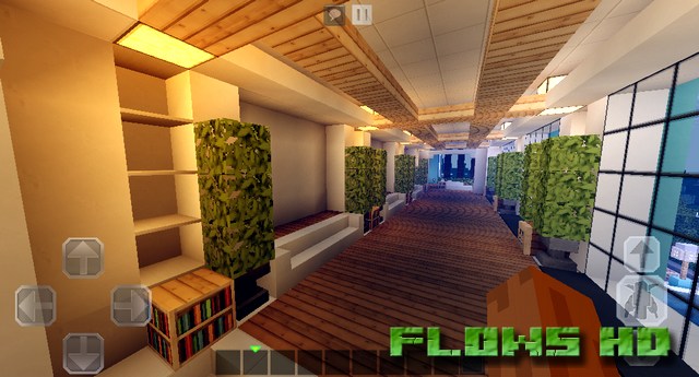 Textures Flows HD Modern on Minecraft PE 1.2.10, Windows 10
