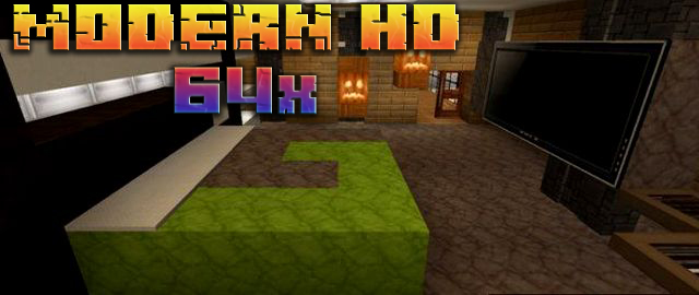 Download Modern HD textures for MCPE 1.11
