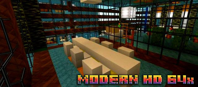 Download Modern HD textures for MCPE 1.11