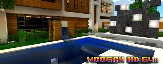 Download Modern HD textures for MCPE 1.11