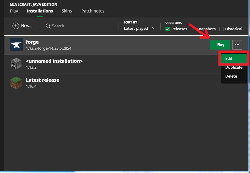 How to install Minecraft with mods?